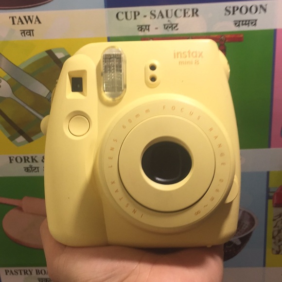 Other - Instax Mini 8 Yellow Instant Camera